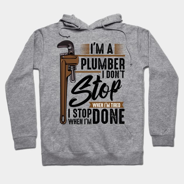 Plumber Hoodie by Lumio Gifts